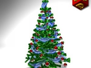 christmas tree 3D Model