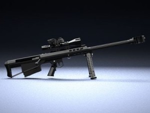 sniper rifle barret m95 Model 3D