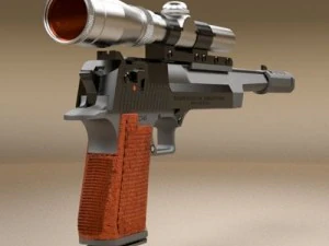 desert eagle pistol 2 3D Model