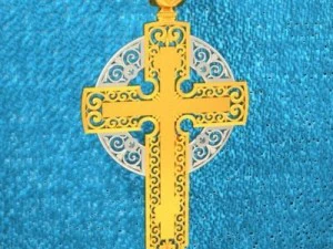 russian cross stl 3D Model