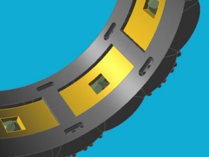 ring "bars" stl 3D Модель