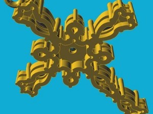 jewellery cross 2 3D Model