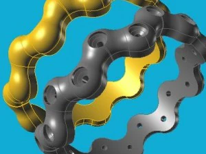 ring set waves 3D Model