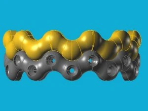 ring set waves 3D Model