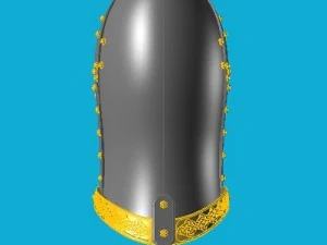helmet head of a frog 3D Model
