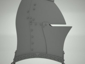 helmet head of a frog Modèle 3D
