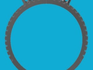ring "three strips". 3D मॉडल
