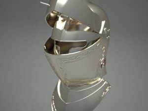 helmet for the pedestrian figh Model 3D