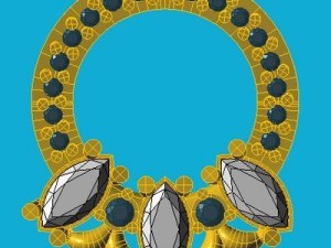 pendant ring 3D Model