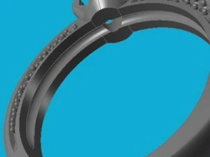 wedding ring 3D Model