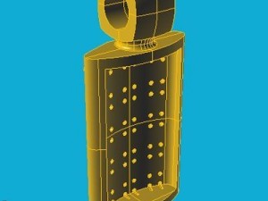pendant chessboard 3D Model