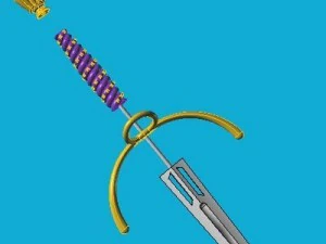 italian dagger pistolese 3D Model