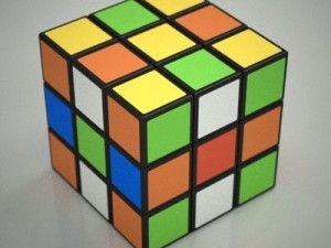 rubik cube 3Dモデル