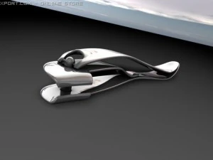 손톱깎이 3D 모델