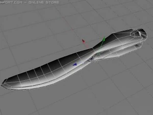 손톱깎이 3D 모델