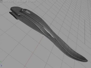 손톱깎이 3D 모델