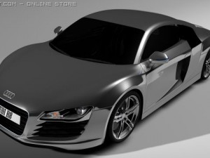 audi r8 Modelo 3D