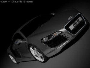 audi r8 Modello 3D