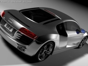 audi r8 Modello 3D