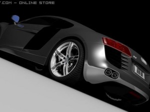 audi r8 Modello 3D