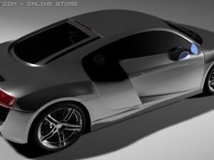 audi r8 Modello 3D