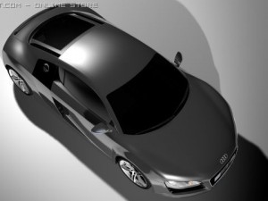 audi r8 Modello 3D