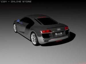 audi r8 Modello 3D