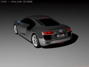 audi r8 3D Model