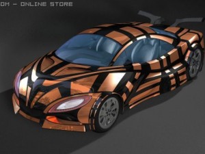 concept car 3D Model