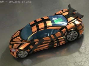 Konzeptauto 3D Modell