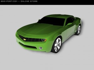 chevrolet camaro 2008 Modelo 3D