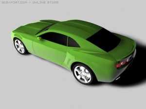 chevrolet camaro 2008 Modèle 3D