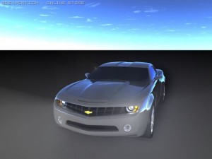 chevrolet camaro 2008 Modèle 3D
