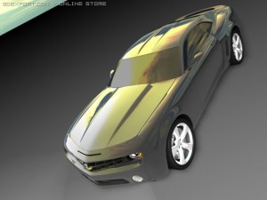 chevrolet camaro 2008 Modèle 3D