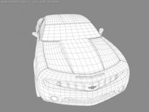 chevrolet camaro 2008 Modèle 3D