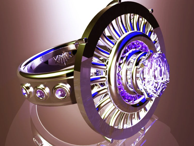 ring 3D Model .c4d .max .obj .3ds .fbx .stl .blend