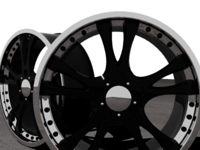 custom rims 3D Model .c4d .max .obj .3ds .fbx .stl .blend