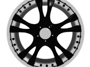 custom rims 3D Model