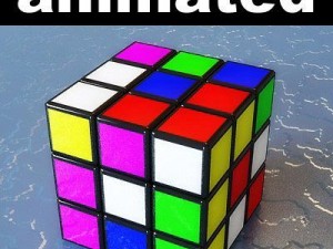 rubik cube Model 3D