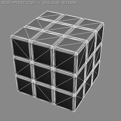 Rubik Cube 3d Model In Toys 3dexport