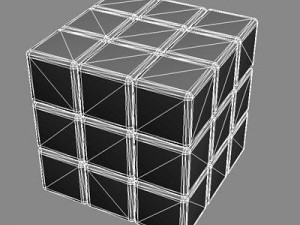 rubik cube 3D Model