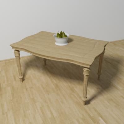 table Model 3D .c4d .max .obj .3ds .fbx .stl .blend 
