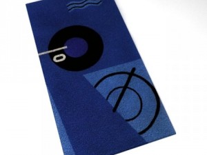 blue marine carpet 3D Model