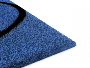 blue marine carpet 3D Model