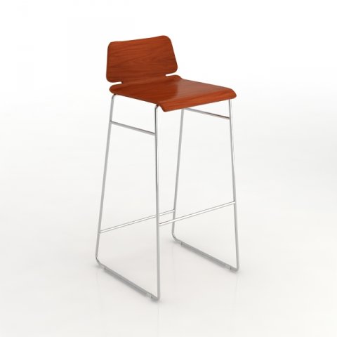 form bar stool 3D-Modell .c4d .max .obj .3ds .fbx .stl .blend 