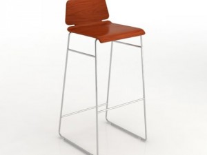 form bar stool 3D Model