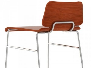 form bar stool 3D-Modell