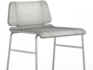form bar stool 3D-Modell