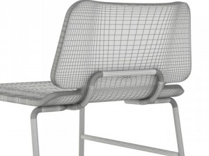 form bar stool 3D-Modell