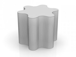 flower stool 3D Model